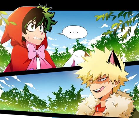 bakudeku niadd|[kitsune23star] BakuDeku (Red Riding Hood) [Eng].